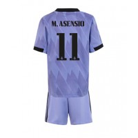 Real Madrid Marco Asensio #11 Udebanesæt Børn 2022-23 Kortærmet (+ Korte bukser)